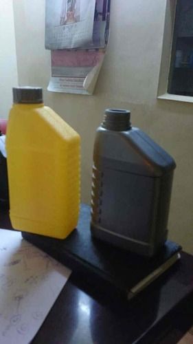 Empty Plastic Lubricant Oil Bottle