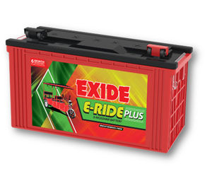 Exide E Rickshaw Battery - High-Performance Lead-Acid Design, Optimal Efficiency for Electric Vehicles