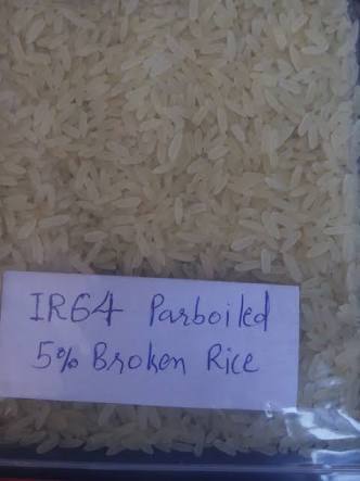  IR64 हल्का उबला और कच्चा चावल 