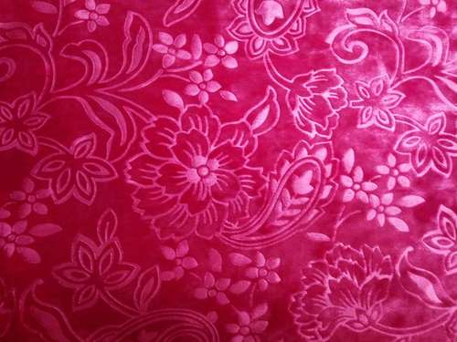 KS Embossed Velvet Fabric