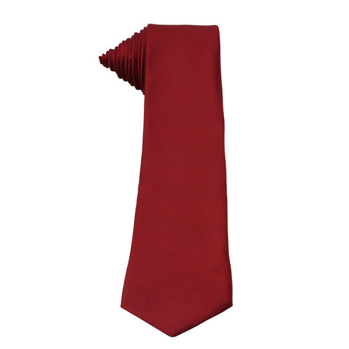 Plain Tie Maroon For Men