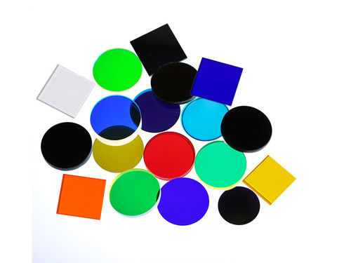 Custom Optical Schott Glass Or Equivalent Color Glass Filter