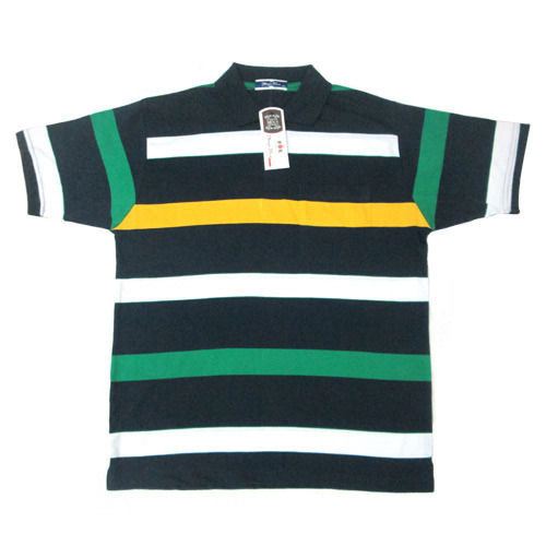 Custom Men Striped T Shirt