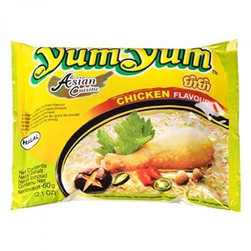 INSTANT NOODLE SOUP CHICKEN 60g YUM YUM
