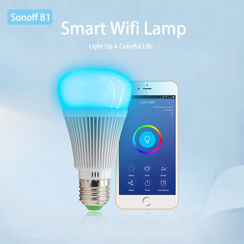 Automation Sonoff Wireless Wifi Control Bulb Holder Slampher