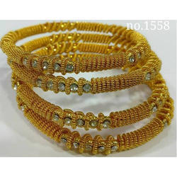 Fancy Pattern Imitation Bangles - Brass Material, Custom Size & Color | Perfect For Festivals, Engagements & Weddings, Quality Guaranteed