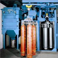 CNG Cylinder Shot Blasting Machine