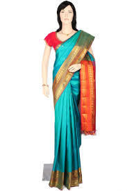 Plain Fancy Pure Silk Saree