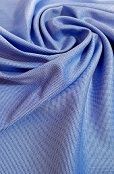 Plain Formal Blue Attire Poly Cotton Fabric