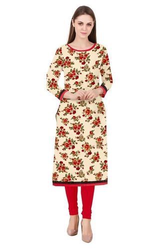 Custom Ladies Printed Cotton Kurti