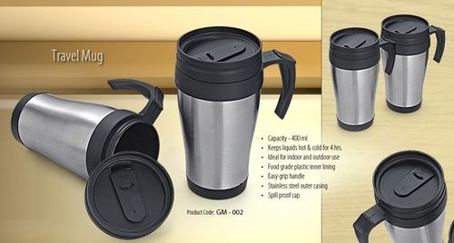 Steel Travel Mug 400ml