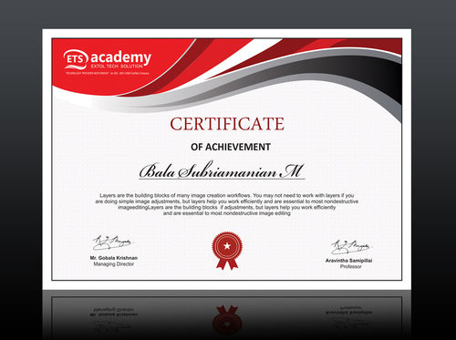 Certificate Designing Service