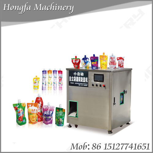 HF-ZLD-D Small Automatic Standing Bag Filling And Capping Machine