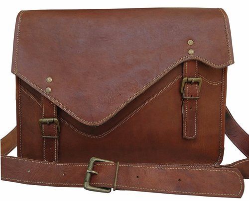 Vintage Pure Leather Handmade Craft Vintage Bags