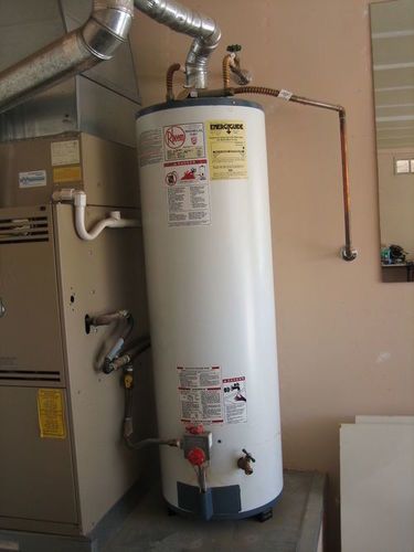 Commercial Cylindrical Water Heater Application: Cleaning