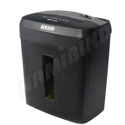 Black Industrial Paper Shredder Machine