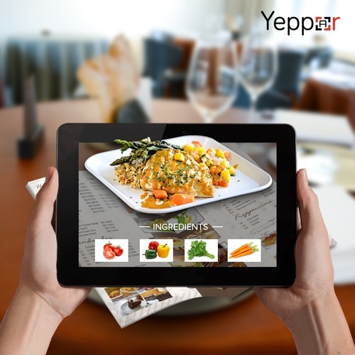 Augmented Reality Restaurants Software By Yeppar-Augment Reality company