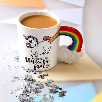 Customized The Unicorn Farts Coffee Mug