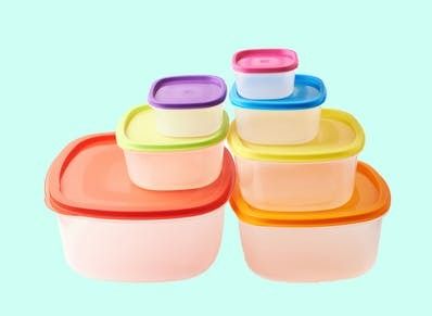 Various Color Plastic Container