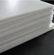 White Corrugated Pp Sheet