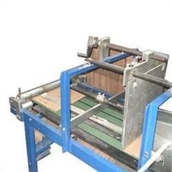 Grey And Blue Fine Quality Carton Pasting Machine