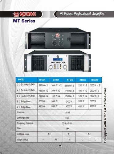 High Reliability MT1201 Amplifier