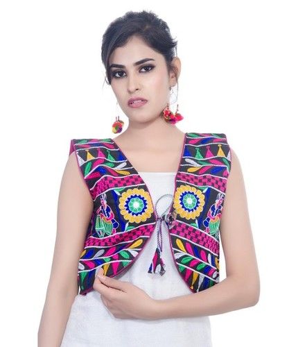 Dholak-Kuchi Embroidered Designer Jacket Age Group: Suitable For 18-45 Years