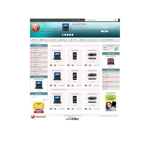 E-Commerce Designing Service - Advanced Technology Utilization Certified Professionals Expertise Customized Solutions