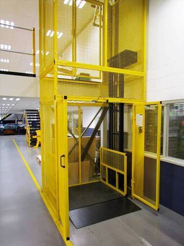 Heavy Duty Large Platform Warehouse Goods Lift Capacity 3-4 Ton