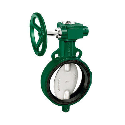 Wafer Type Butterfly Valve PN-16 with S S Disc Gear Operated