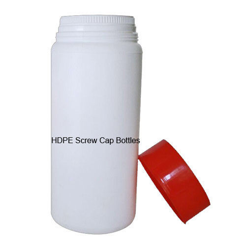 White Hdpe Screw Cap Bottles