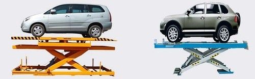 Grey Hydraulic Car Lift Service 