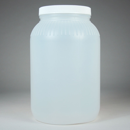 HDPE White Plastic Jar