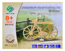 Wooden Construction Kit - Bicycle Educational Toys