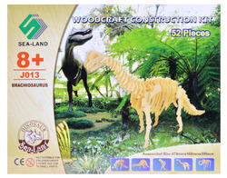 Wooden Construction Kit - Brachiosaurus Educational Toys