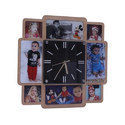 Customized 8 Photo Wall Clocks