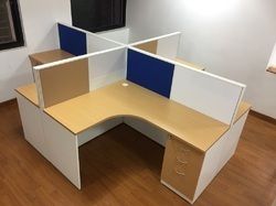 Custom Durable L Shaped Workstations