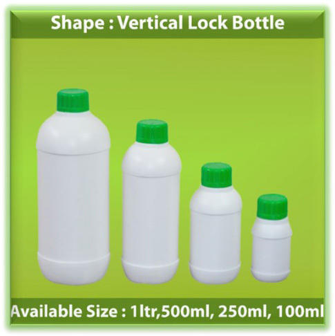 Hdpe Vertical Lock Bottles