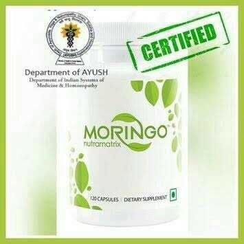 Moringa Herbal Supplement Capsules