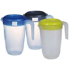 Colored Plastic Water Jugs