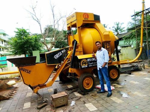 Hexagonal Concrete Batching And Mixing Plant