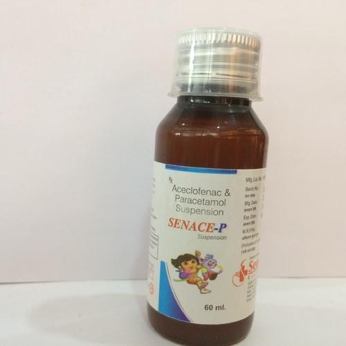 Aceclofenac & Paracetamol Suspension (Senace-P)