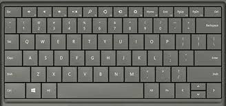 Black Top Quality Computer Keyboard