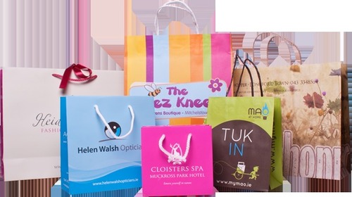 Branded Colored Paper Bags