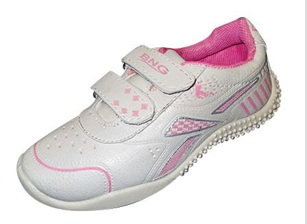 Breathable Kids Pink Sports Shoes