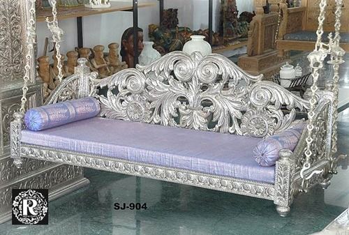 Silver Swing for Interior Decoration