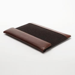 Black and Brown Laptop Sleeve