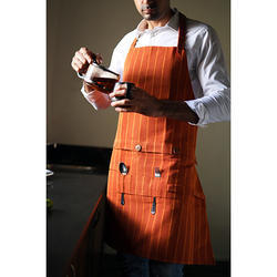 Cotton Black And Rust Aprons