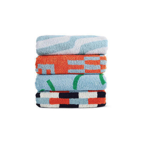 Various Colors Modern Printed Bath Towel