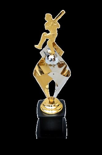 Gold Plated Baseball Sport Trophy 